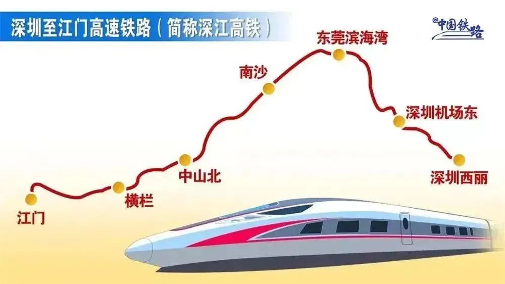 广湛高铁最新线路图，广湛高铁调整阳江段走向（这里的高铁织线成网）