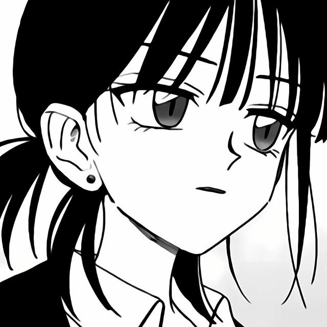 黑白动漫头像男，黑白动漫男头微信（黑白动漫头像）