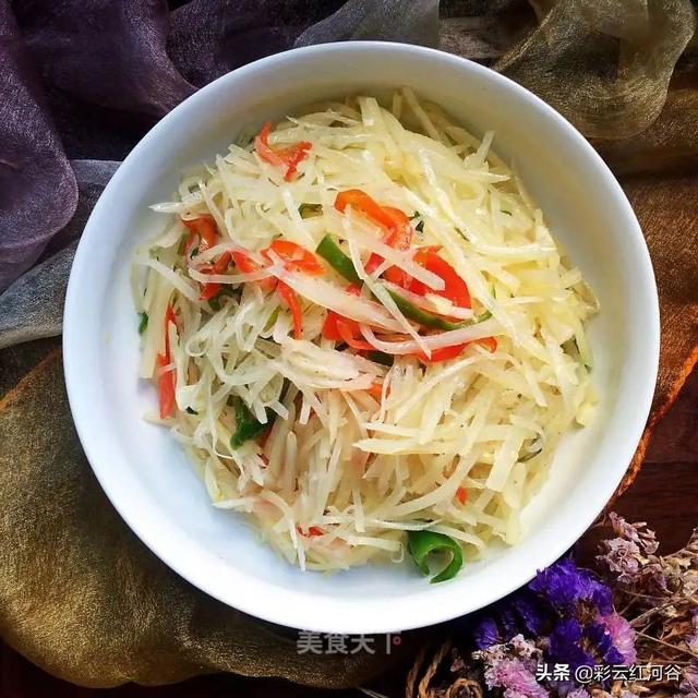 醋溜土豆丝的做法，醋溜土豆丝的做法作文（醋溜土豆丝）