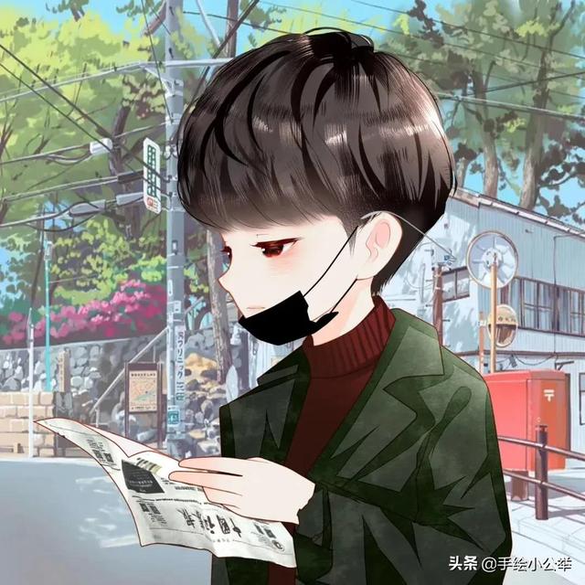 小众动漫男头，微信头像，小众动漫男头（高级小众年轻又帅气）