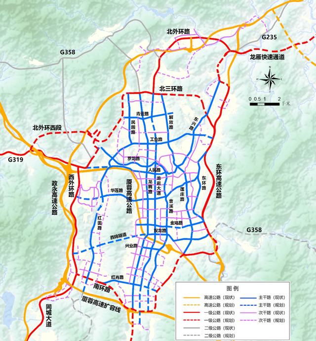 龙岩机场预计多大，龙岩未来的城市综合交通这样做