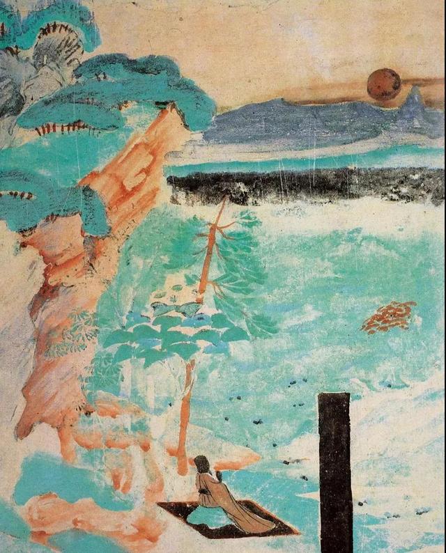 敦煌壁画图片大全，敦煌飞天壁画高清图（敦煌壁画对于中国画坛的影响）