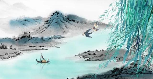 古诗配图简单又好看的画，超级简单漂亮的诗配画（10首绝美五言诗）