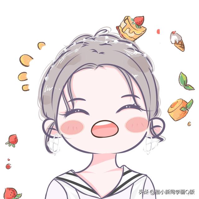 浪妹。，微信头像，浪妹。（乘风破浪3小姐姐简笔画小头像来一波）