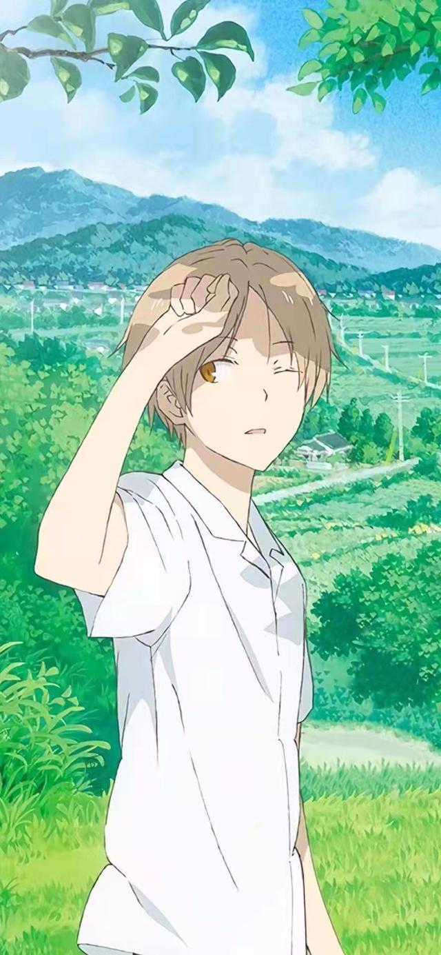 分享一组夏目友人帐系列图片 一年四季 春夏秋冬，夏目友人帐相关图片（，#夏目友人帐）