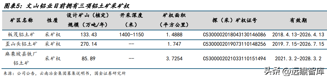 云铝股份有限公司（绿电铝一体化龙头）