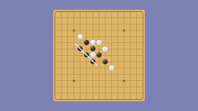 五子棋先手必胜，五子棋快速必胜下法之一（五子棋先手必胜下法01）
