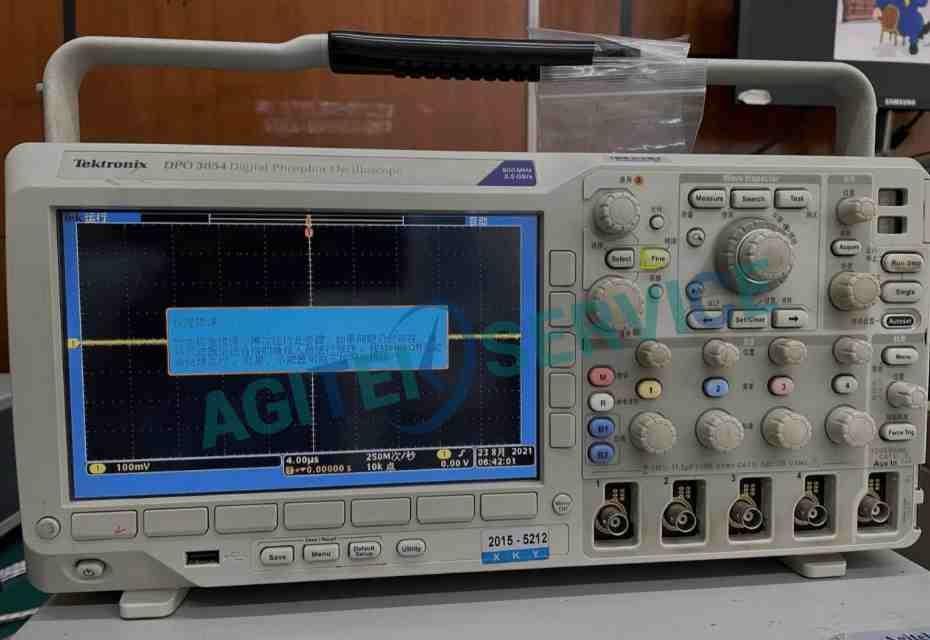 家电维修示波器怎么选售后 示波器DPO3054校准错误维修-泰克示波器维修售后