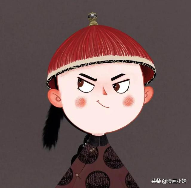 好看可爱手绘头像，可爱又十分有趣的古风卡通头像