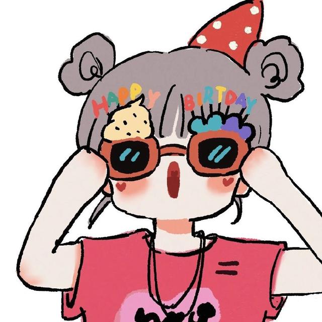 可爱卡通头像少女心，女生头像少女心可爱萌卡通（可爱卡通女生头像）