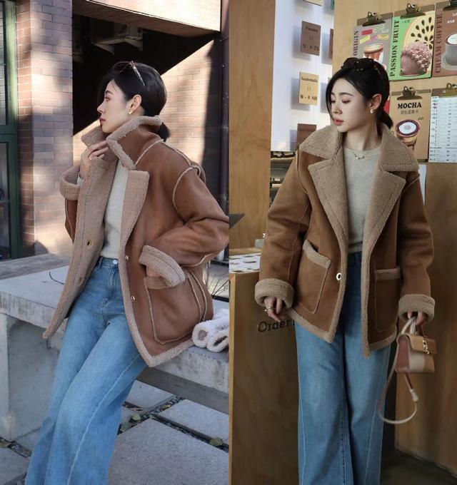 牛仔裤配什么上衣好看，牛仔裤配什么上衣（\