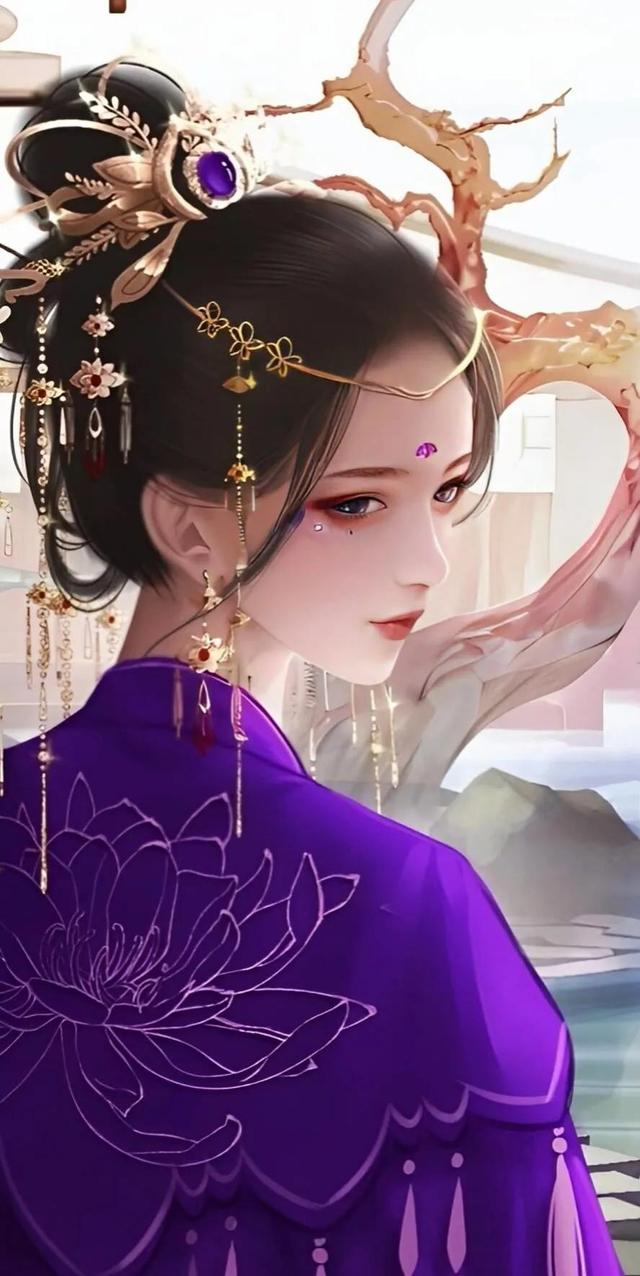 神仙背景图，微信头像，神仙背景图（古风头像壁纸/真的是神仙颜值耶）