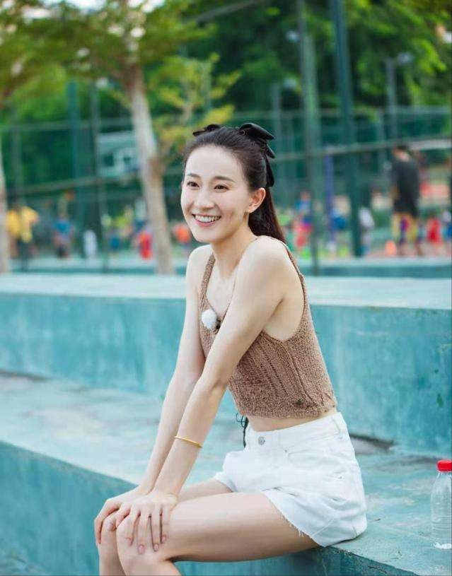 体坛女神张豆豆，能吊打娱乐圈当红小花吗