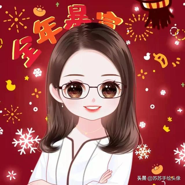 超火财神图，最全的财神图（红红火火的卡通头像）