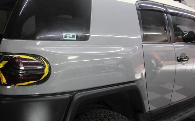 fj酷路泽改装，记丰田FJ 酷路泽小穿越改装（FJ酷路泽汽车凹陷修复）