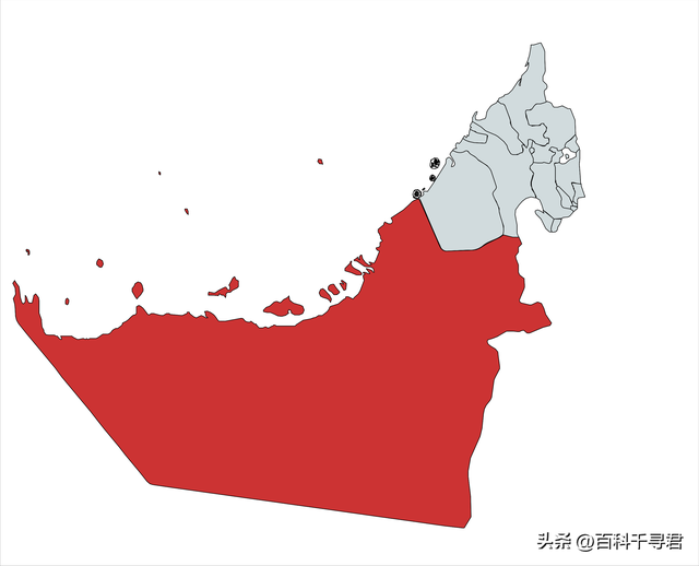 阿拉伯联合酋长国，阿联酋7个酋长国概况