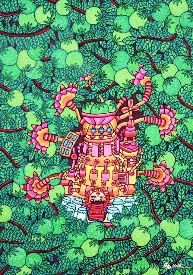 未来的科幻主题绘画简单，科幻画主题系列作品20张