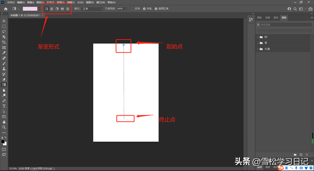 ps渐变工具怎么用，ps当中渐变工具如何使用（渐变工具的使用方法）