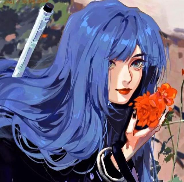 蓝色系女生头像意境气质，头像女生简单气质蓝色系微信（第一眼惊艳的蓝色系女生头像）