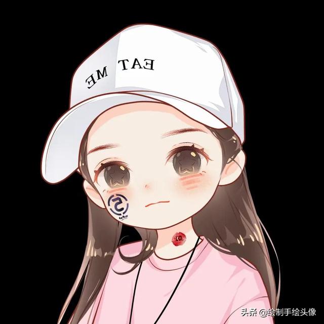 小女孩卡通头像，可爱小女生卡通头像微信（又甜又可爱的女生卡通头像）