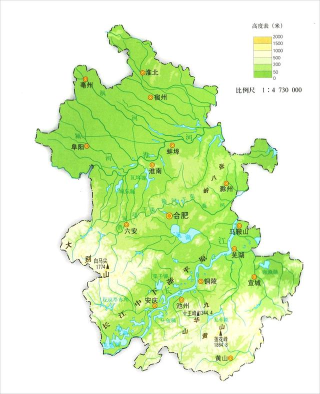 河北地图全图高清版大图，河北省卫星地图高清版大图最新版（漂亮简洁的中国各省区地形地势高清地图）