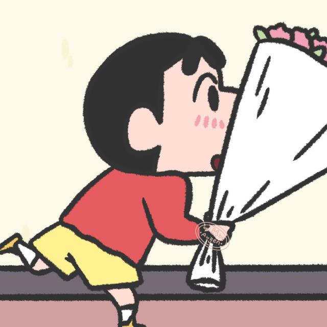 蜡笔小新的情侣头像，蜡笔小新可爱情侣头像微信（敲可爱の蜡笔小新系列情侣头像）