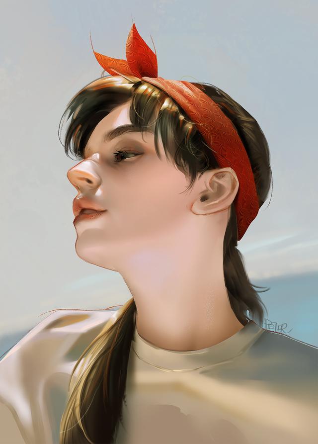 简约高级感头像，简约高清高级感系列微信（凸显简约高级感的手绘头像）