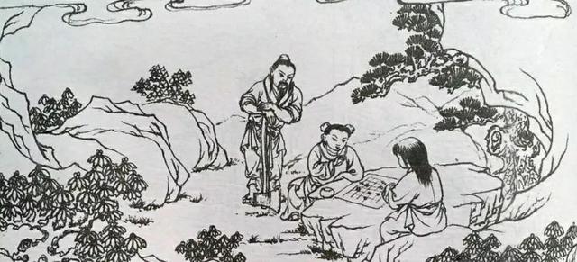 围棋故事：王质烂柯，围棋烂柯的典故（山中一日世上千年——王质）