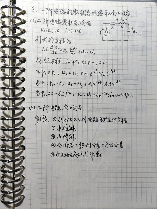 零输入响应和零状态响应的区别，零输入响应和零状态响应的区别是什么（<七>一阶电路和二阶电路的时域分析）