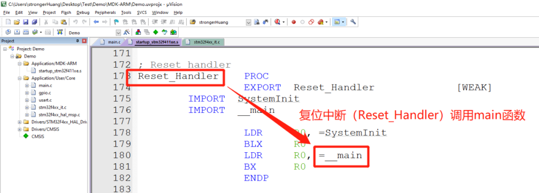 单片机 main 原来单片机main函数在这里执行