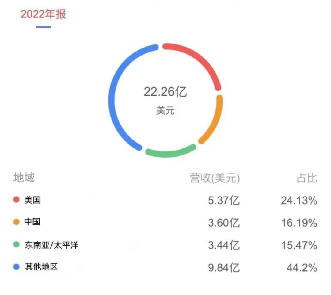 如新化妆品公司（如新发布2022财报）