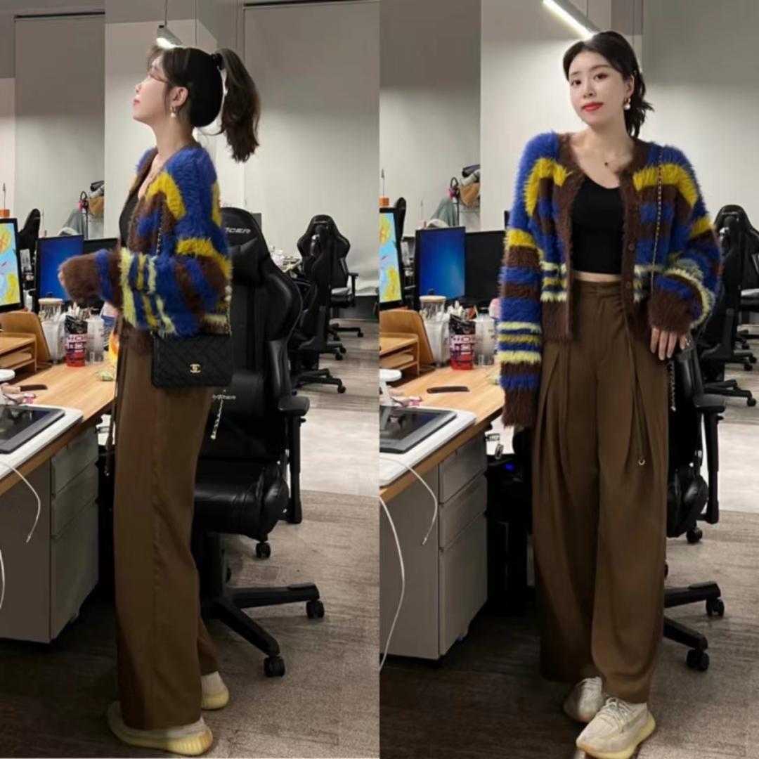 咖色裤子搭配什么裤子女好看,咖色最佳搭配颜色