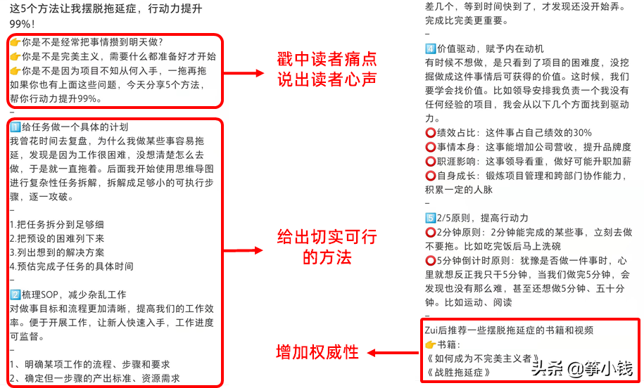 小红书文案(小红书种草文案模板)