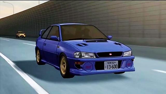翼豹wrx sti，09款斯巴鲁翼豹2.5twrxsti（<头文字D—藤原文太座驾>）