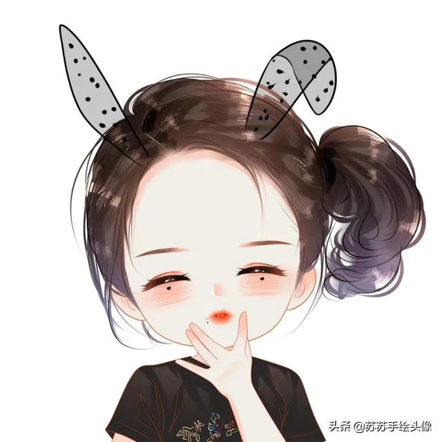女孩卡通头像图片可爱，可爱   卡通   女生头像微信（机灵可爱的卡通女生头像）