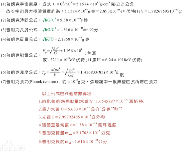 普朗克公式，普朗克公式积分（简析普朗克尺度的推导过程）