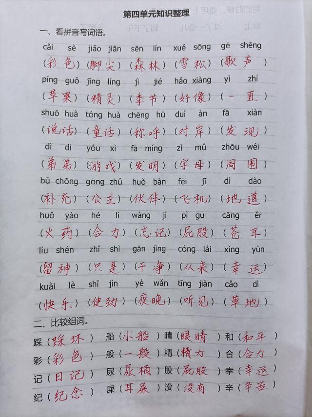 泡组词，泡组词 多音字（资深教师整理第四单元知识点）