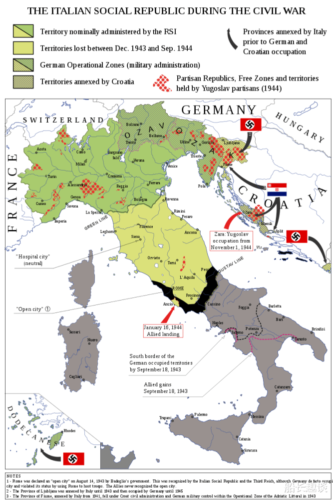 法西斯国家有哪几个，第二次世界大战的法西斯国家有哪些（3个轴心国、6个仆从国、15个傀儡国）