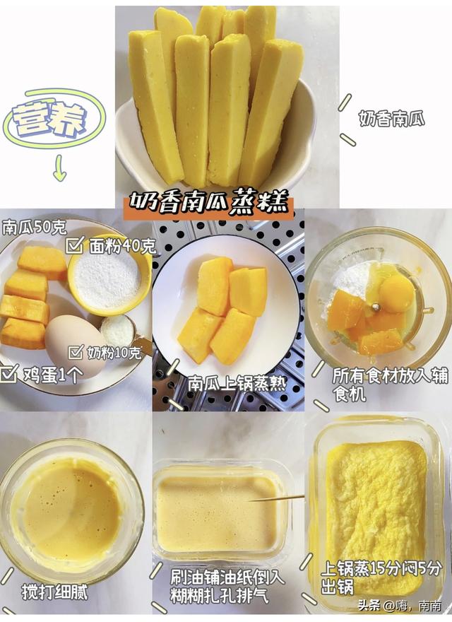 八个月宝宝辅食食谱，八个月宝宝辅食食谱一天吃几顿（8M+宝宝辅食，简单快手）