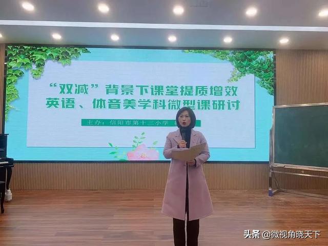 玩转微课 助力课堂，微课教学设计优秀模板（信阳市第十三小学）