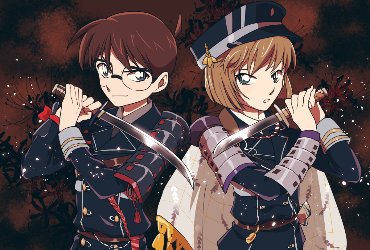 二次元名侦探柯南灰原哀同人壁纸图片