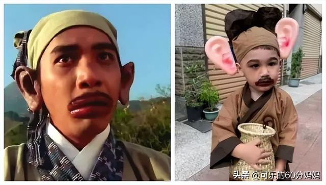 幼儿园小朋友妆容图片，宝宝元旦妆容（幼儿园万圣节妆容，家长有多拼）