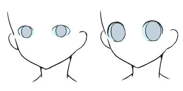初学者学习眼睛的简单画法，初学者画眼睛 简单（动漫眼睛画法简单适合初学者）