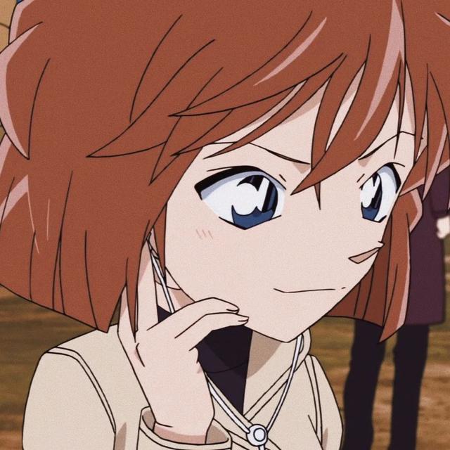 名侦探柯南里面的小哀头像，100张灰原哀头像合集