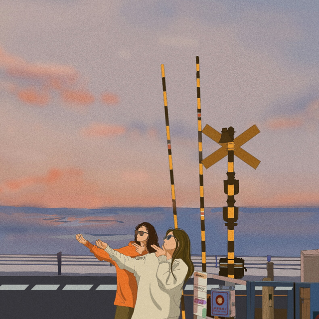 最美日落的头像微信，最美日落的头像（2022最新微信头像）