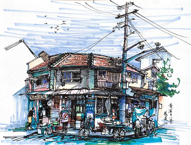 马克笔干了怎么办，马克笔干了怎么擦掉（如何快速上手马克笔淡彩速写）