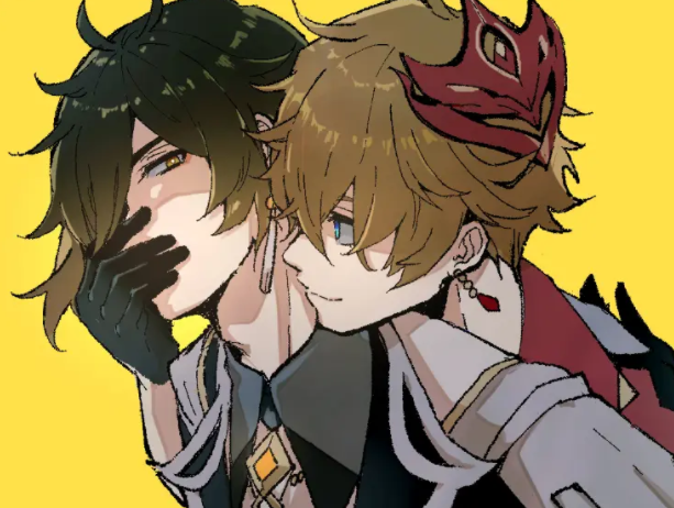 钟离，微信头像，钟离（原神截止2.6版本的人物关系图）