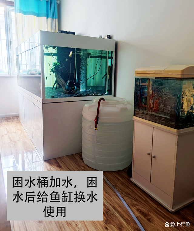 鱼缸水泵的正确使用方法，鱼缸潜水泵怎么用（自来水养鱼快速除氯气）