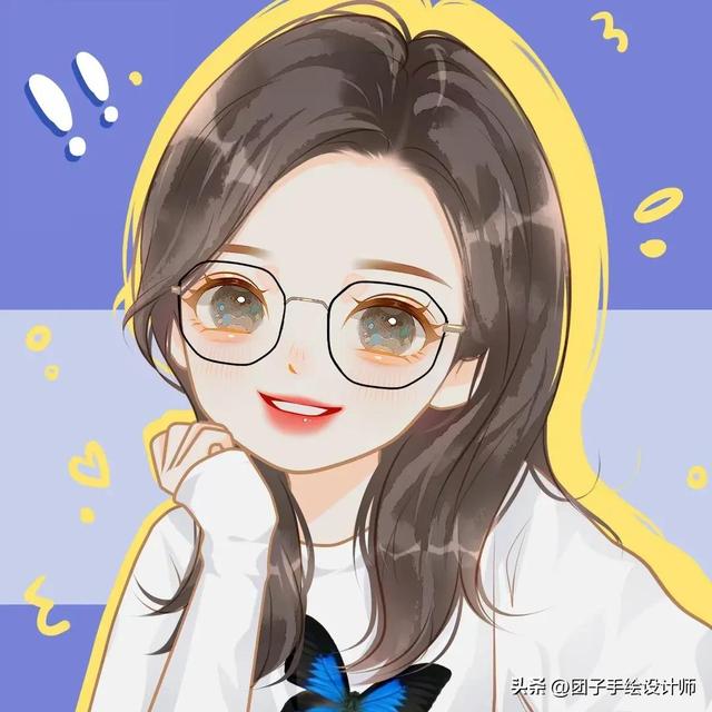 好看的小姐姐头像，快来看看呀！网络来源，好看的小姐姐头像真人 高冷微信（好看时尚的女生手绘头像是每个小姐姐的最爱）