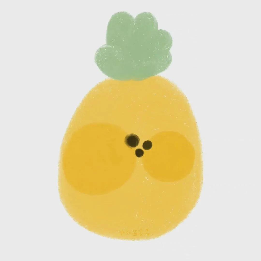 乔允.可爱搞笑水果英语表情，微信头像，乔允.可爱搞笑水果英语表情（火爆，水果表情包）